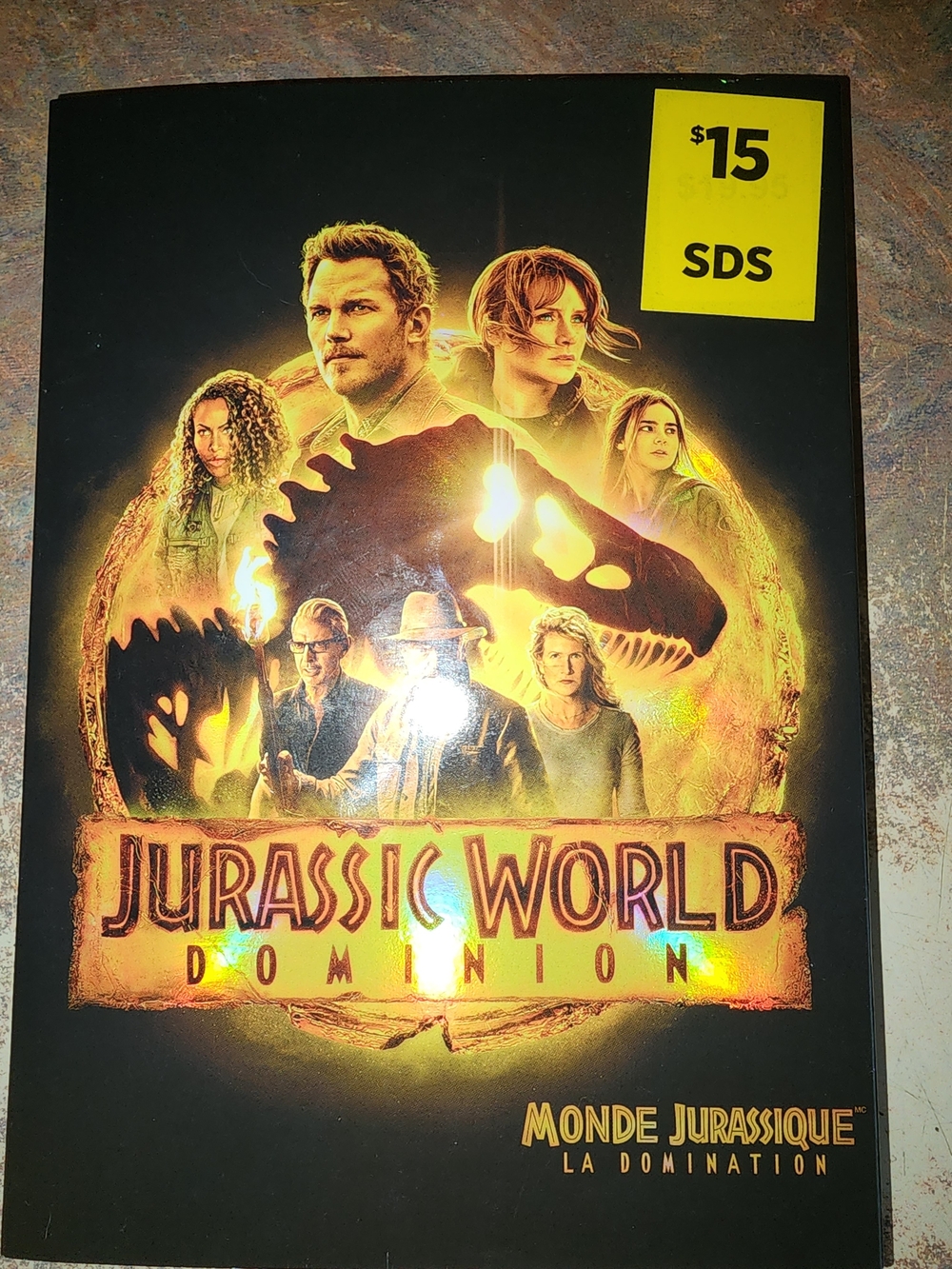 JURASSIC WORLD Dominion Dvd